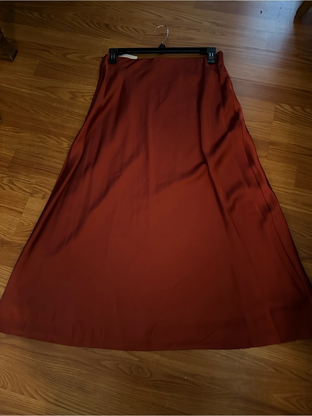 Tahari Rust A-Line Skirt